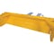 Vestil Steel Fork Mount Snow Pusher 72'' Blade Blue/Yellow SPB-VP-848-72 - alternate 5